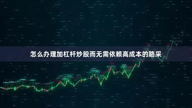怎么办理加杠杆炒股而无需依赖高成本的路采